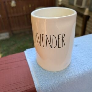 Rae Dunn lavender candle-NEW